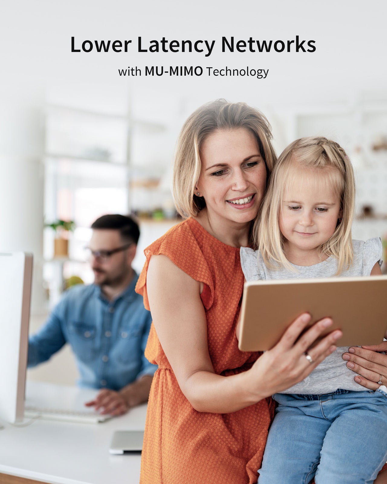 AC1200 WiFi Extender Coverage Up to 1500 sq.ft. and 30 Devices, WiFi Extender Signal Booster for Home Dual Band 5GHz + 2.4GHz, WiFi Booster and Signal Amplifier WPS Easy Setup Internet Booster